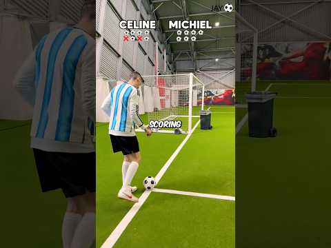 The times Michiel has cheated during a football challenge 😨