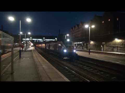 68006 thrashes away from Edinburgh Haymarkey