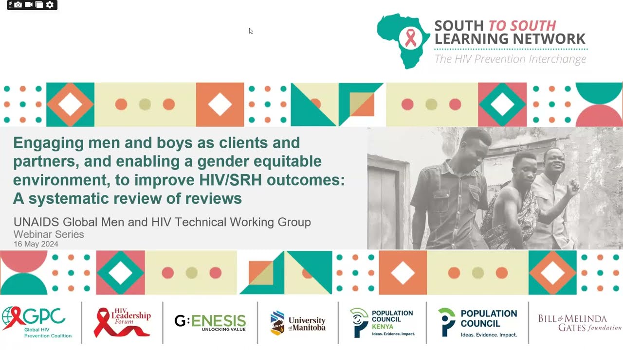Global Men and HIV Technical Working Group Episode #9
