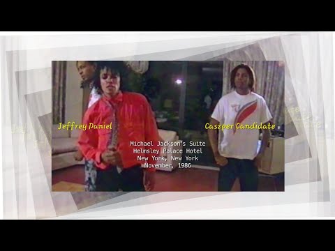[HD] 1986 (BAD BTS FOOTAGE) Michael Jackson, Jeffrey Daniel, Caszper Candidate