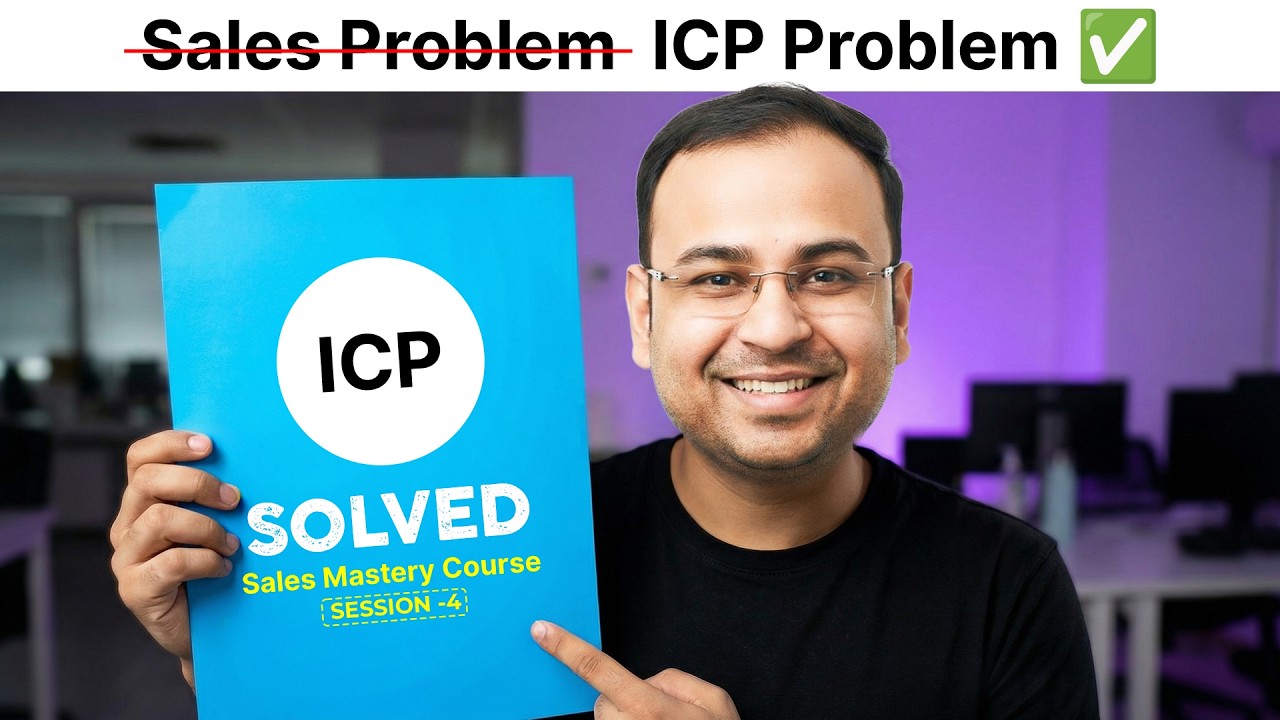 Creating the Right ICP: The Foundation of Profitable Sales - Sales Mastery #3