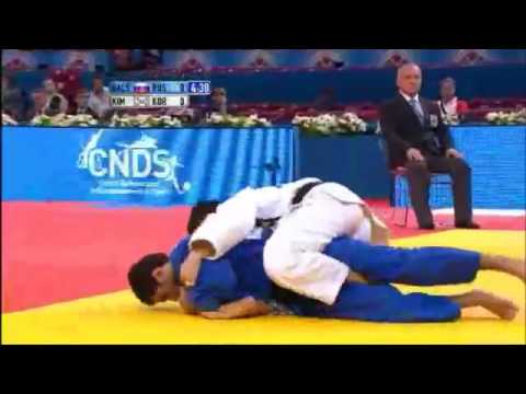 JUDO 2011 World Championships: Arsen Galstyan (RUS) Won Jin Kim (KOR)
