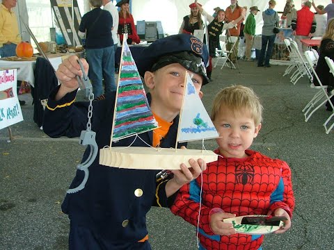 Kids Sail Boats Downrigging Stewart GE 4