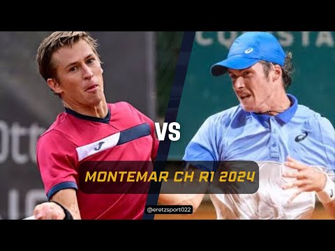 Montemar Challenger 2024 R1: Kimmer Coppejans [PR] vs. Vilius Gaubas Extended Highlights