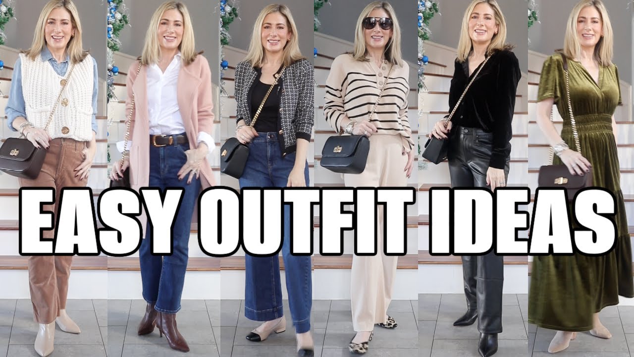 SIX Easy Outfit Ideas To Wear NOW plus GiGi NY Riley Handbag Release