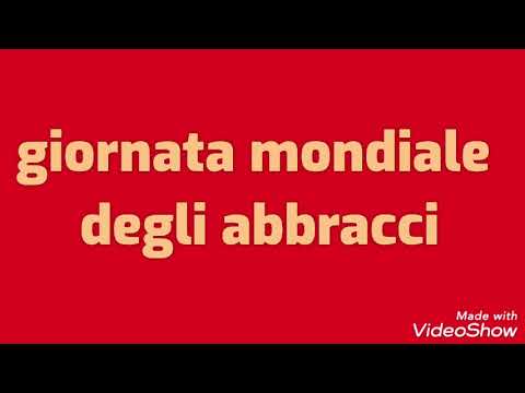 giornata mondiale degli abbracci (tutorial lavoretto)