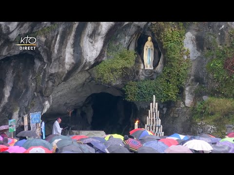 Chapelet du 8 décembre 2021 à Lourdes
