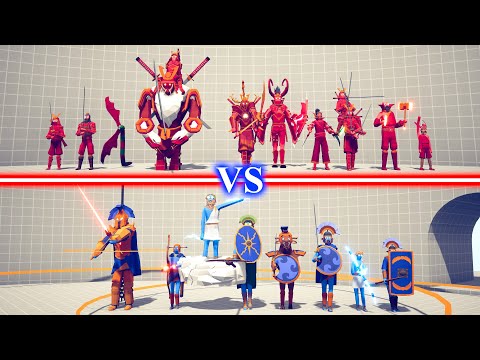 DYNASTY DLC TEAM vs ANCIENT ADDON TEAM - Totally Accurate Battle Simulator TABS