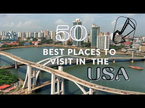 50 Best Places to Visit in the USA - Travel video