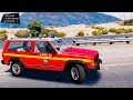 Jeep Cherokee 1998 Sapeurs Pompiers [Add-on / Reflective] 5