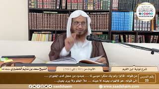 23 - نونية ابن القيم - الأبيات من ( 302 ) إلى ( 314 ) - الشيخ سعد بن شايم الحضيري image