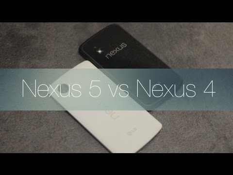 Comparativa Nexus 5 vs Nexus 4