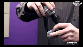 Video thumbnail for Samson CS Series Microphones by GoDpsMusic Live