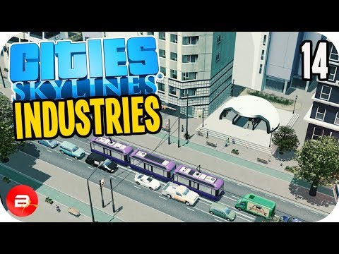 Cities: Skylines Industries - The Teatroit Citea Metro! #14 (Industries DLC)