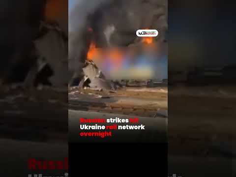 Russia Intensifies Drone Strikes on Ukraine Railways, Damaging Key Infrastructure