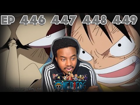 Luffy Vs Magelan Round 2 One Piece Episode 447 448 449 Reaction