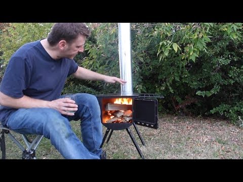 Boondocking - Alpine Camp Chef Wood Stove Set Up And Review