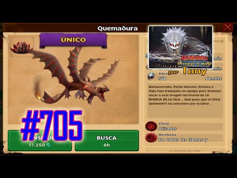 Dragones, el Resurgir de Mema "Cap. 705 - Buscando a Quemadura" Tony