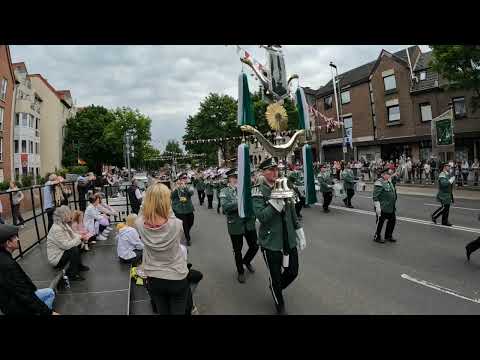 Schützenfest Neuss Furth 2025. Umzug am Montag