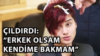 Saçını Erkek Traşı Yaptı, Modeli Görünce Çıldırdı!