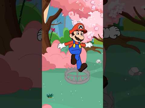 POV: Luigi’s foolish trap – Luigi and Yoshi vs Mario #mario #supermario