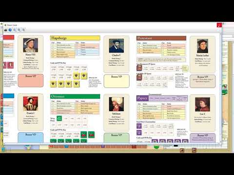 Here I Stand Boardgame ITA - Video 2: sequenza di gioco