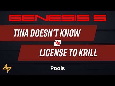 GENESIS 5 Splatoon  - Tina Doesn't Know vs. License to Krill - Pools