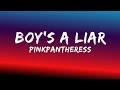 PinkPantheress - Boy's a liar [Lyrics]
