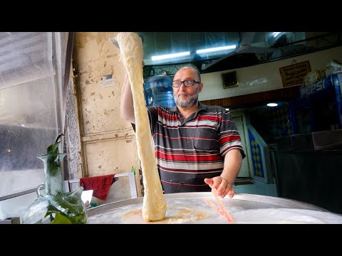 Lebanon Street Food - MELTED CHEESE WATERFALL + Ultimate Food Tour in Tripoli!