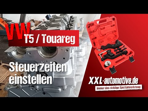 Steuerzeiten einstellen bei VW T5 / Touareg