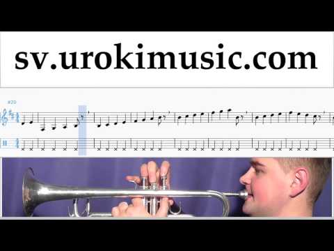 Trumpetlektioner Calvin Harris ft. Rihanna - This Is What You Came For Noter Tabs Del#1 um-a492