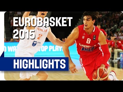 Netherlands v Croatia - Group C - Game Highlights - EuroBasket 2015