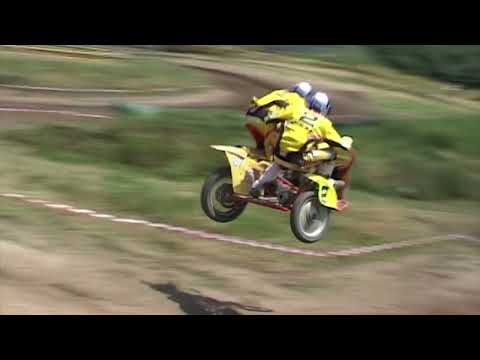Sidecar motocross racing World championship Czech GP 2001 Loket 1-st race