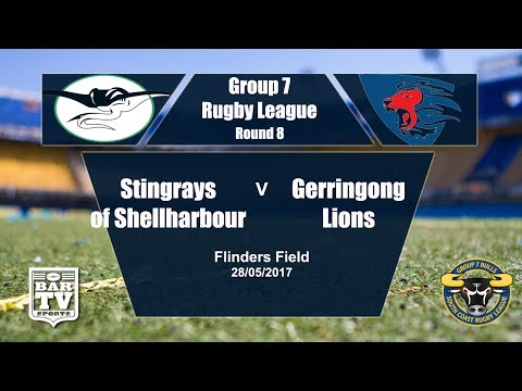 2017 Group 7 RL Round 8 Full Match Replay - Stingrays of Shellharbour Vs Gerringong Lions