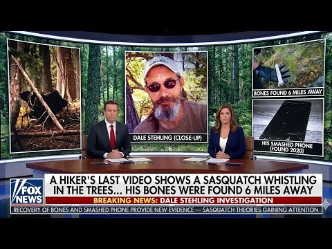 A Hiker's Last Video Shows A Sasquatch Whistling In The Trees… His Bones Were Found 6 Miles Away