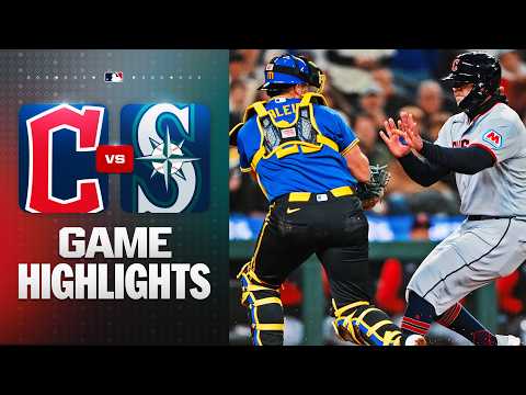 시애틀 VS 클리블랜드 MLB 스포츠 하이라이트