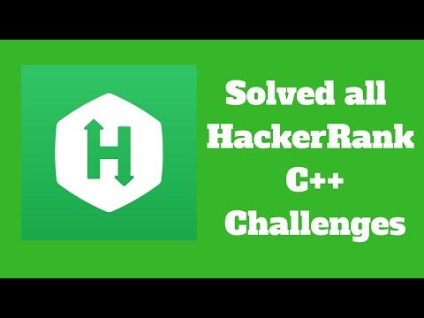 C++ CODING CHALLENGE: HACKERRANK PART 1