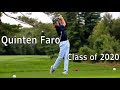 Quinten Faro - College Golf Recruitment Video - Class of 2020