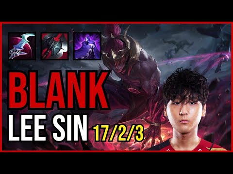 BLANK - LEE SIN vs NIDALEE Jungle - KR Master - Patch 11.6