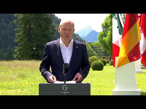 26.06.2022 - Olaf Scholz - G7 Germany: Krieg Russland/Ukraine u.a.