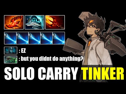 Solo Carry Tinker | Tinker Dota 2 Gameplay