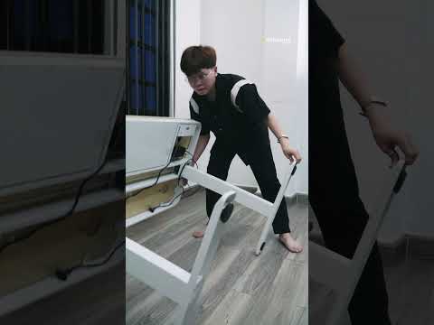 Bàn nâng hạ 9Space LivArt All in One - Tích hợp 5in1 nâng hạ, móc treo, ngăn kéo, hệ thống cổng sạc và magsafe