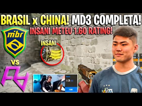 INSANI É INSANO!🔥 MIBR vs RARE ATOM (MD3 COMPLETA) - Perfect World Shanghai Major 2024