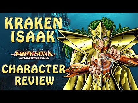 KRAKEN ISAAK! FULL CHARACTER REVIEW FOR THE TENTACLE WEIRDO! Saint Seiya Awakening