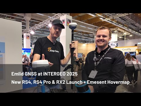 Emlid GNSS at INTERGEO 2025 | New RS4, RS4 Pro & RX2 Launch + Emesent Hovermap