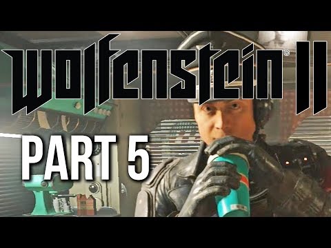 Wolfenstein 2 The New Colossus Gameplay Walkthrough Part 5 (no commentary)
