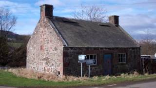 preview picture of video 'Derelict Scottish Cottage Dron Perthshire Scotland'