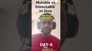 Mutable vs Immutable in Java #javaprogramming #shorts #daily
