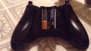 How to use Xbox 360 controller without battery pack!