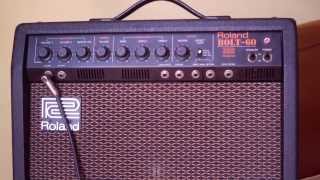 Video thumbnail for Roland Bolt 60 McCoy superstrat by Gutek